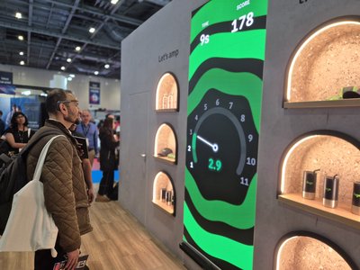 Amplify - Sage - Accountex London - dial wall close, score 178 2026